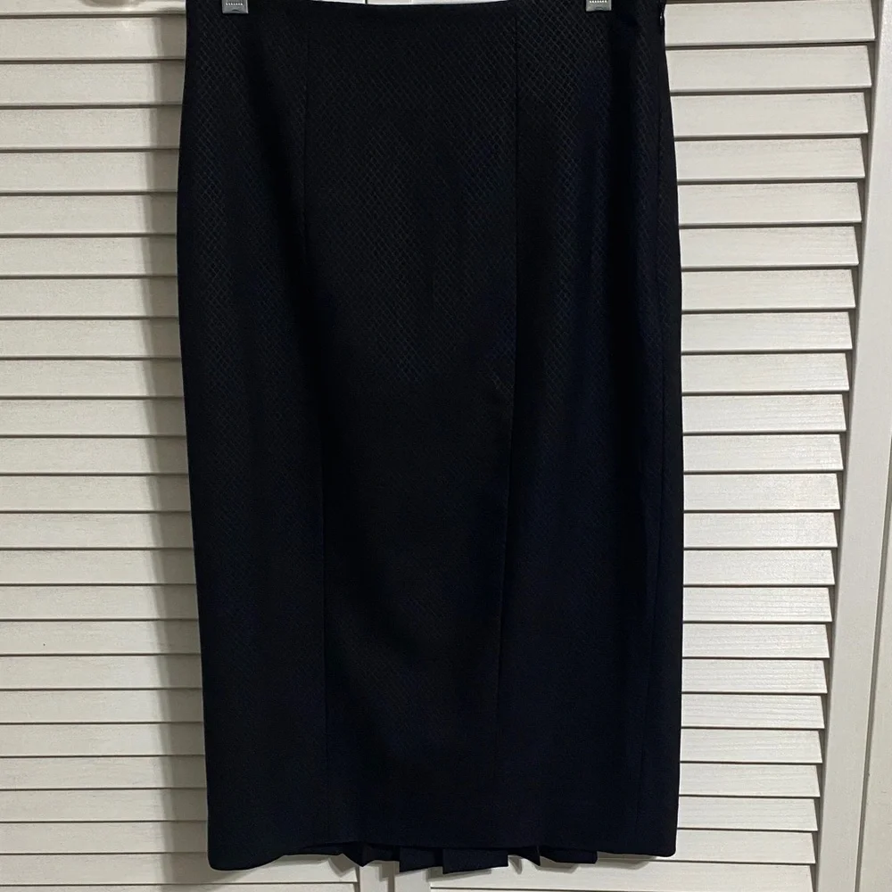 Bebe Vintage Black Pleated Skirt!
